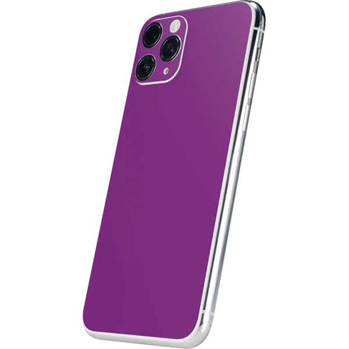 Purple Solid iPhone 11 Pro Skin